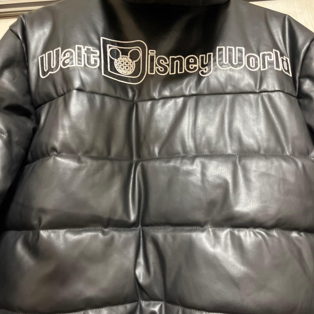 WDW ディズニー　ジャケット　パーカー　黒　L 防寒　フード　パーカ