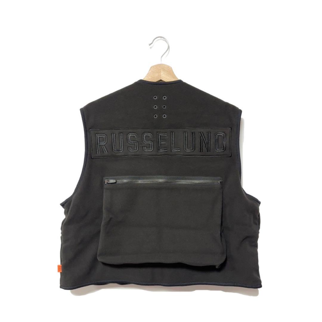 新品 ラッセルノ ゴルフ マルチポケット ベスト ブラック XL 6