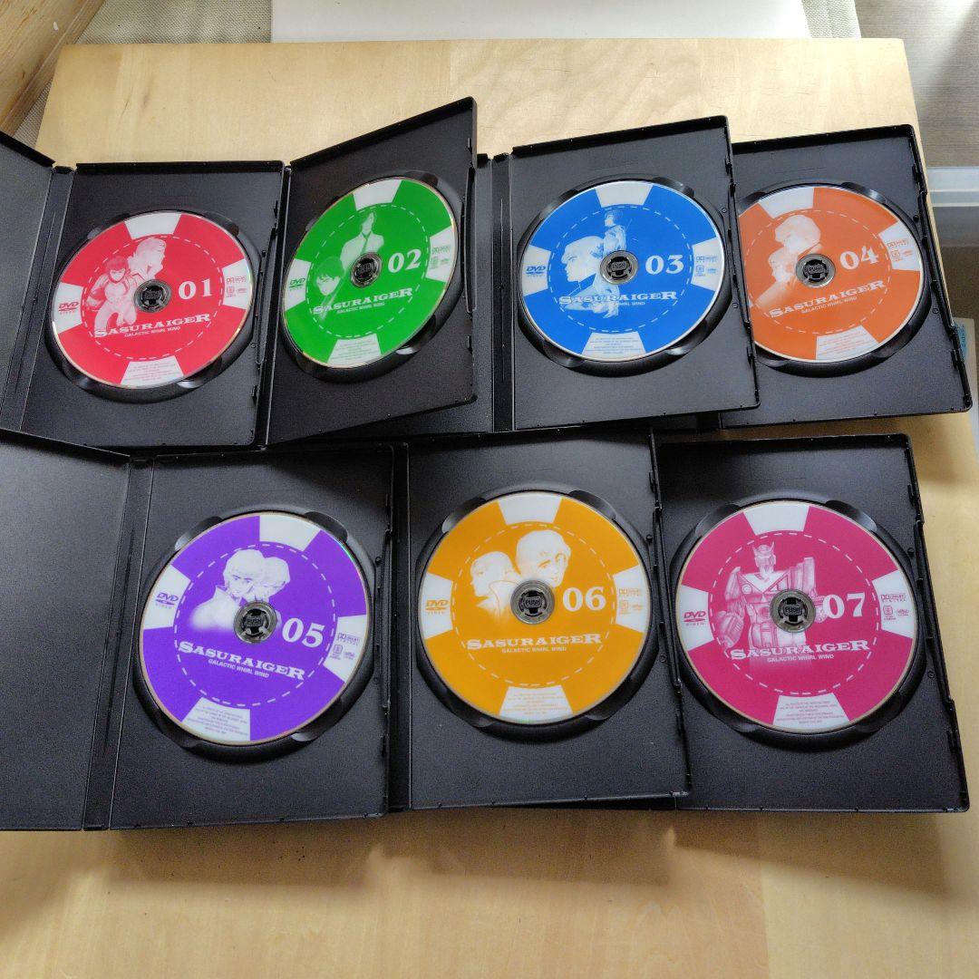 レア 銀河疾風サスライガー DVD 全7巻セット