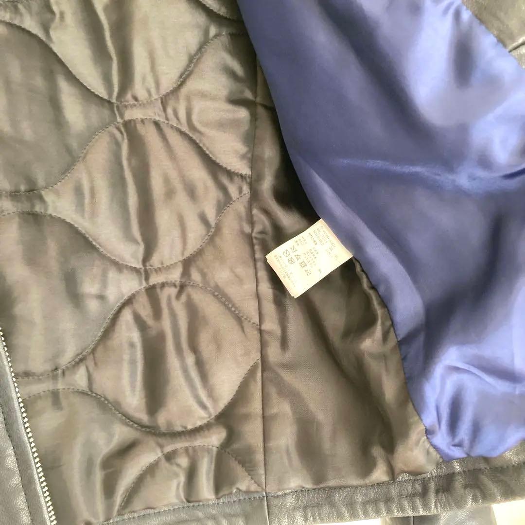 PS PAUL SMITH 本革 シングルライダースジャケットメンズS