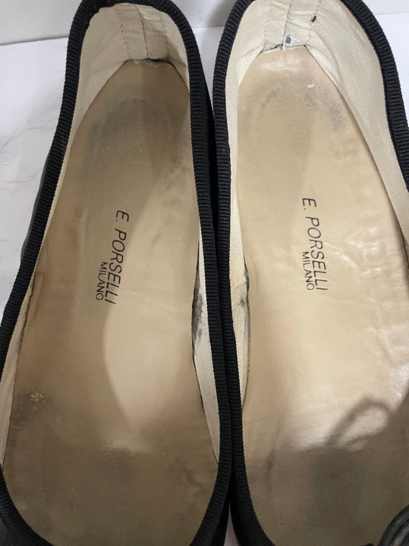 【最終値下げ】裏張り済みE. PORSELLI ポルセリ36（約23cm）