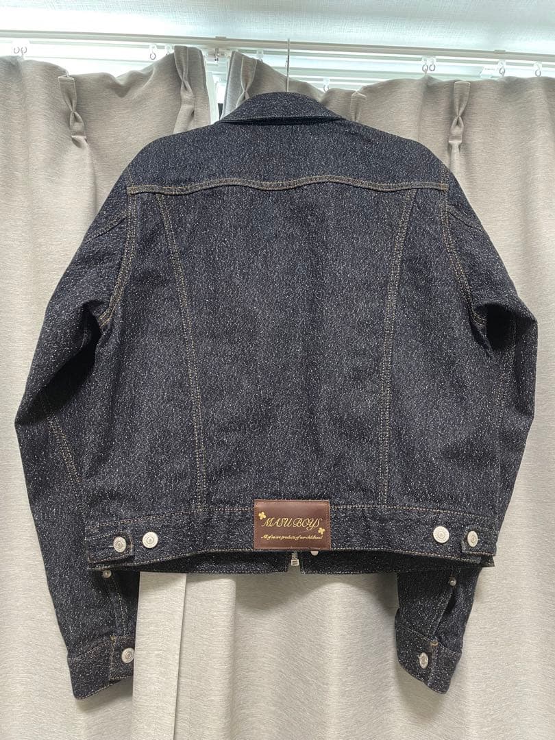 ジャケット・アウター MASU MB ZIP-UP DENIM JAKCET NEP / IND