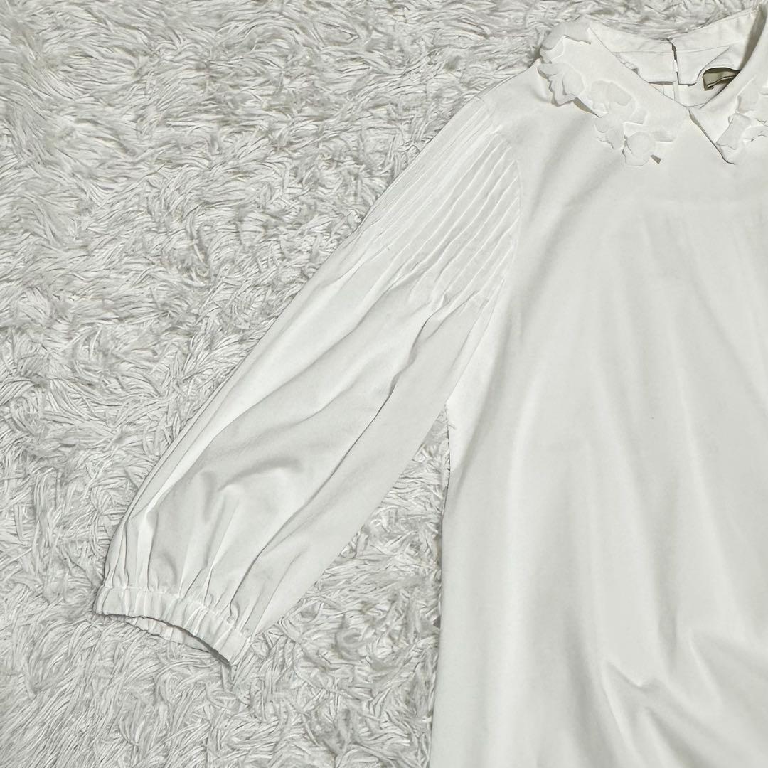 未使用タグ付✨UNITED ARROWS 2WAYカラーブラウス ウォッシャブル