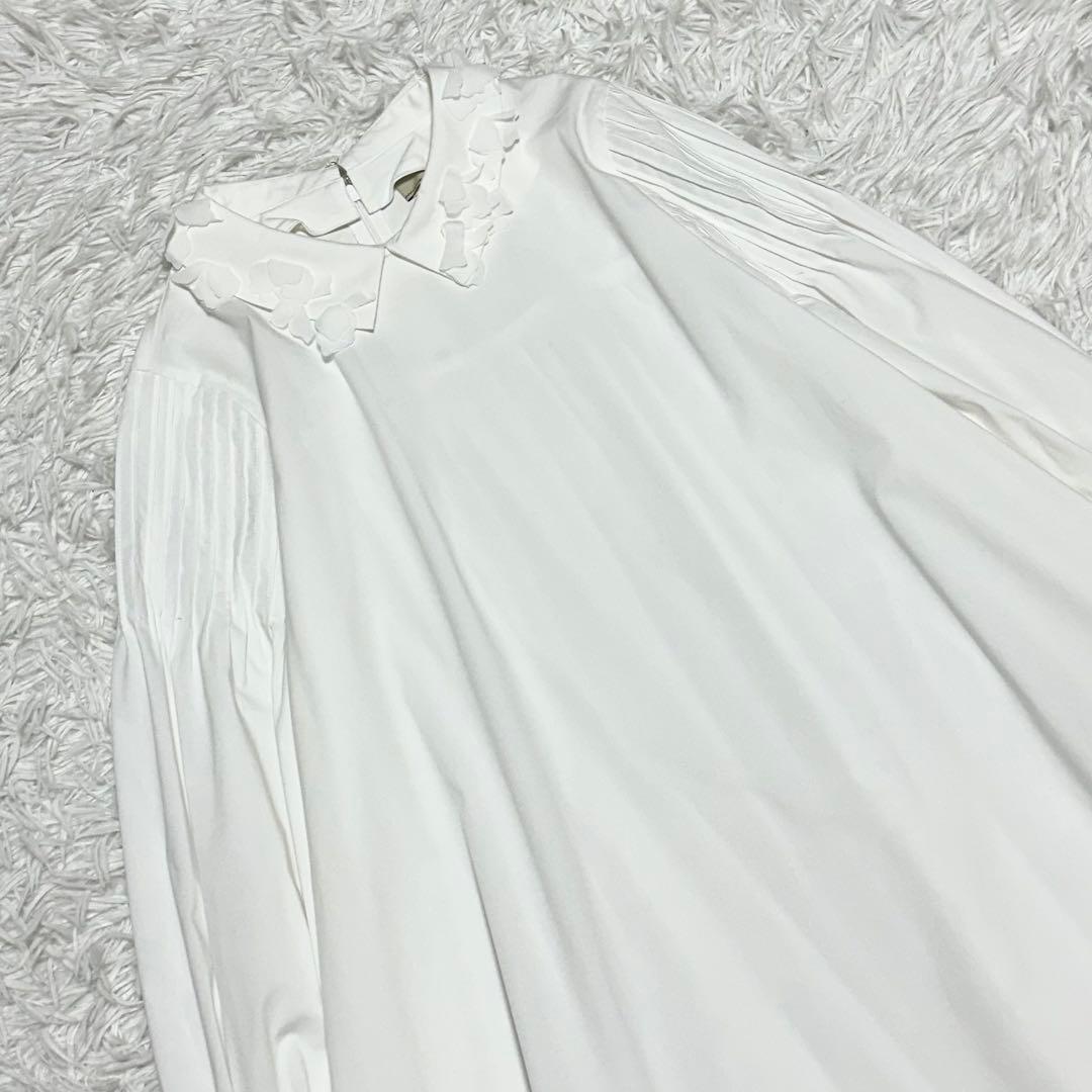 未使用タグ付✨UNITED ARROWS 2WAYカラーブラウス ウォッシャブル