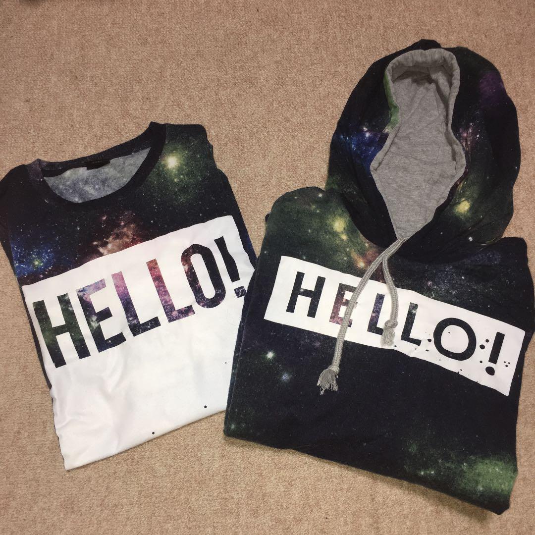 EXO グッズ トレナー Tシャツ greeting party Hello