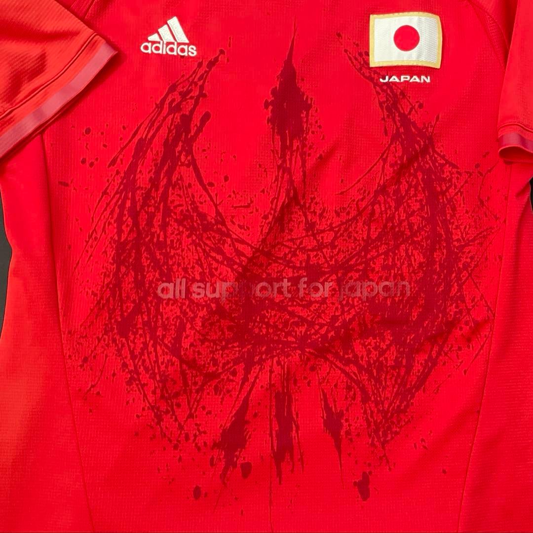 【正規品・希少】2012年 ロンドンオリンピック 日本代表 アウェイ　赤 O