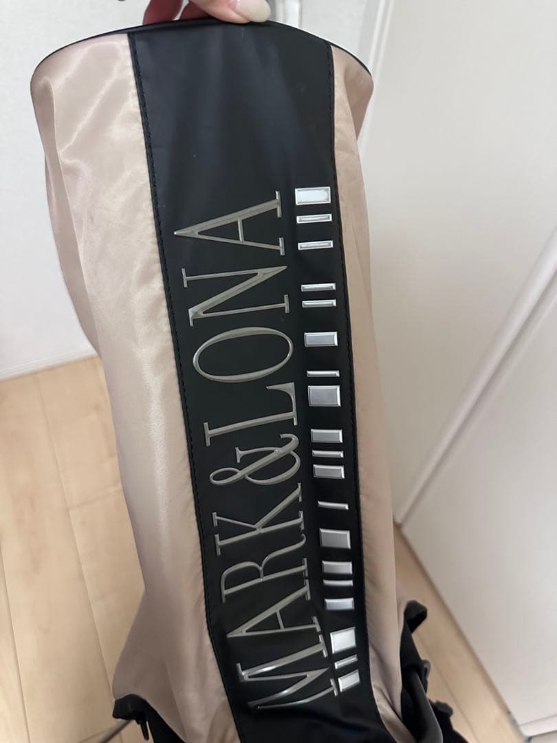 MARK & LONA スタンドバッグ ベージュ