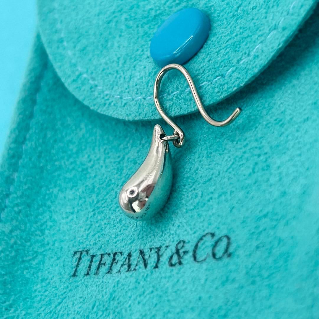 Tiffany＆Co. ティファニー 片耳 ティアドロップ ピアス