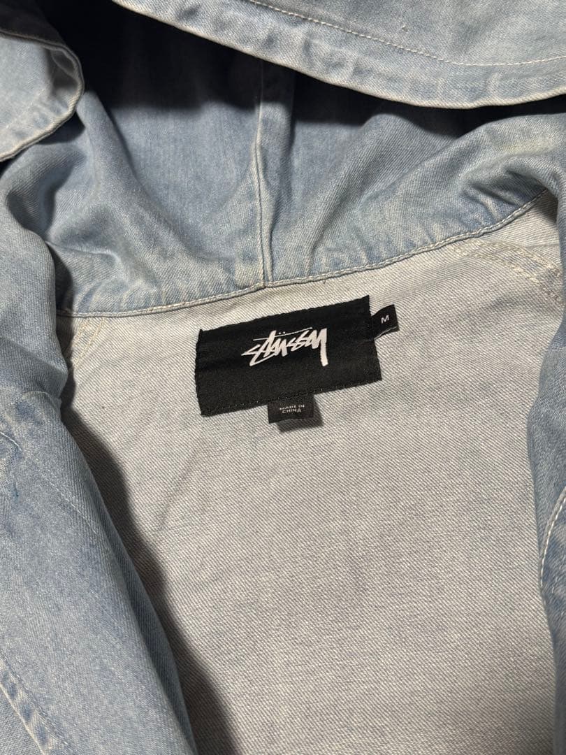 STUSSY Denim Parka JKT デニムジャケットアウター ブルゾン