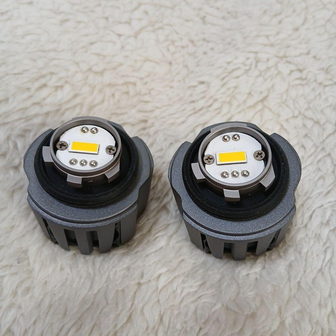 【RG】 L1B LEDフォグバルブ 2800K 3600ルーメン黄色　送料込み
