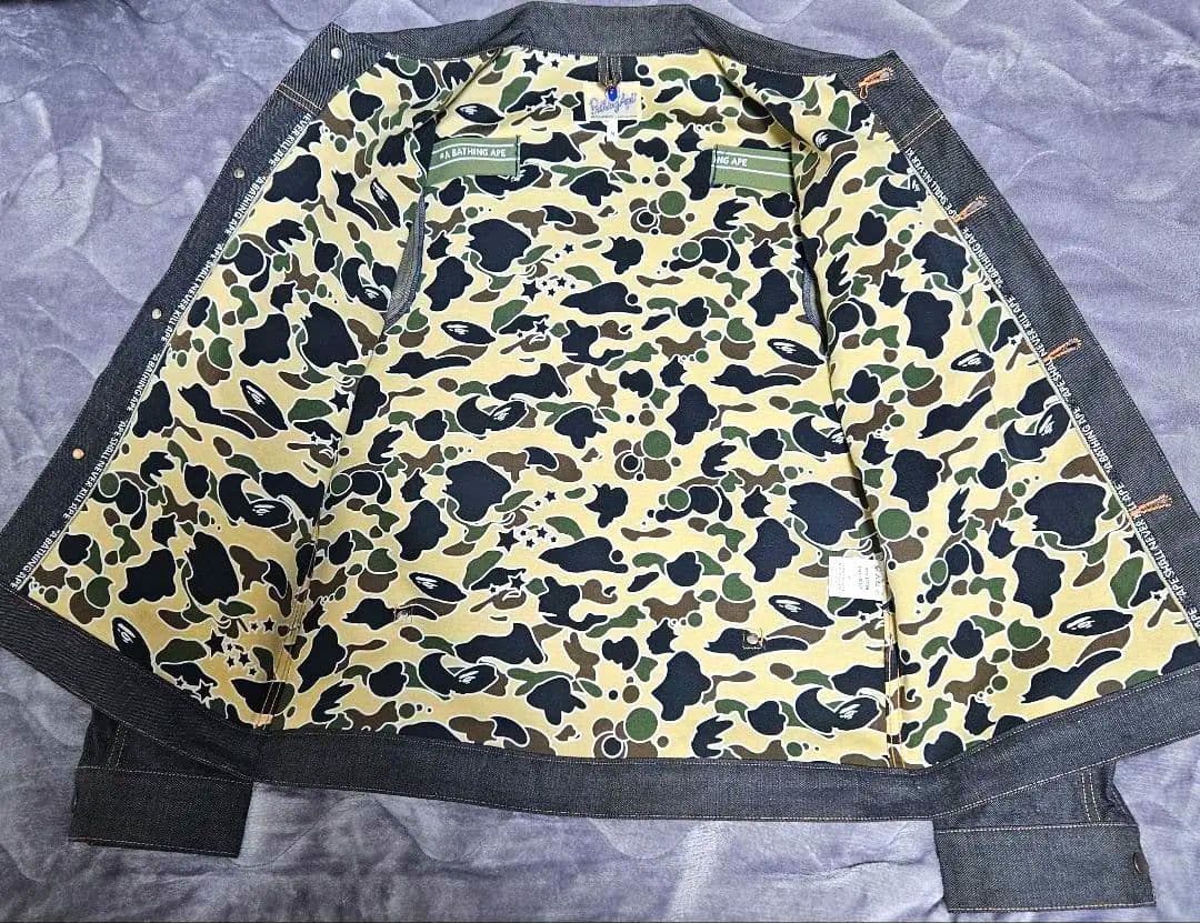 A BATHING APE デニムジャケット M 未使用　当時品