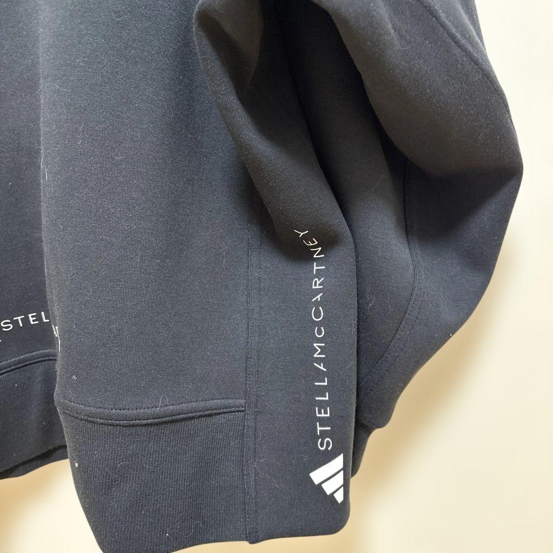 今季adidas by Stella McCartney ブラック パーカー