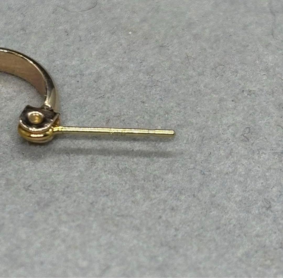 18k フープピアス 片耳用
