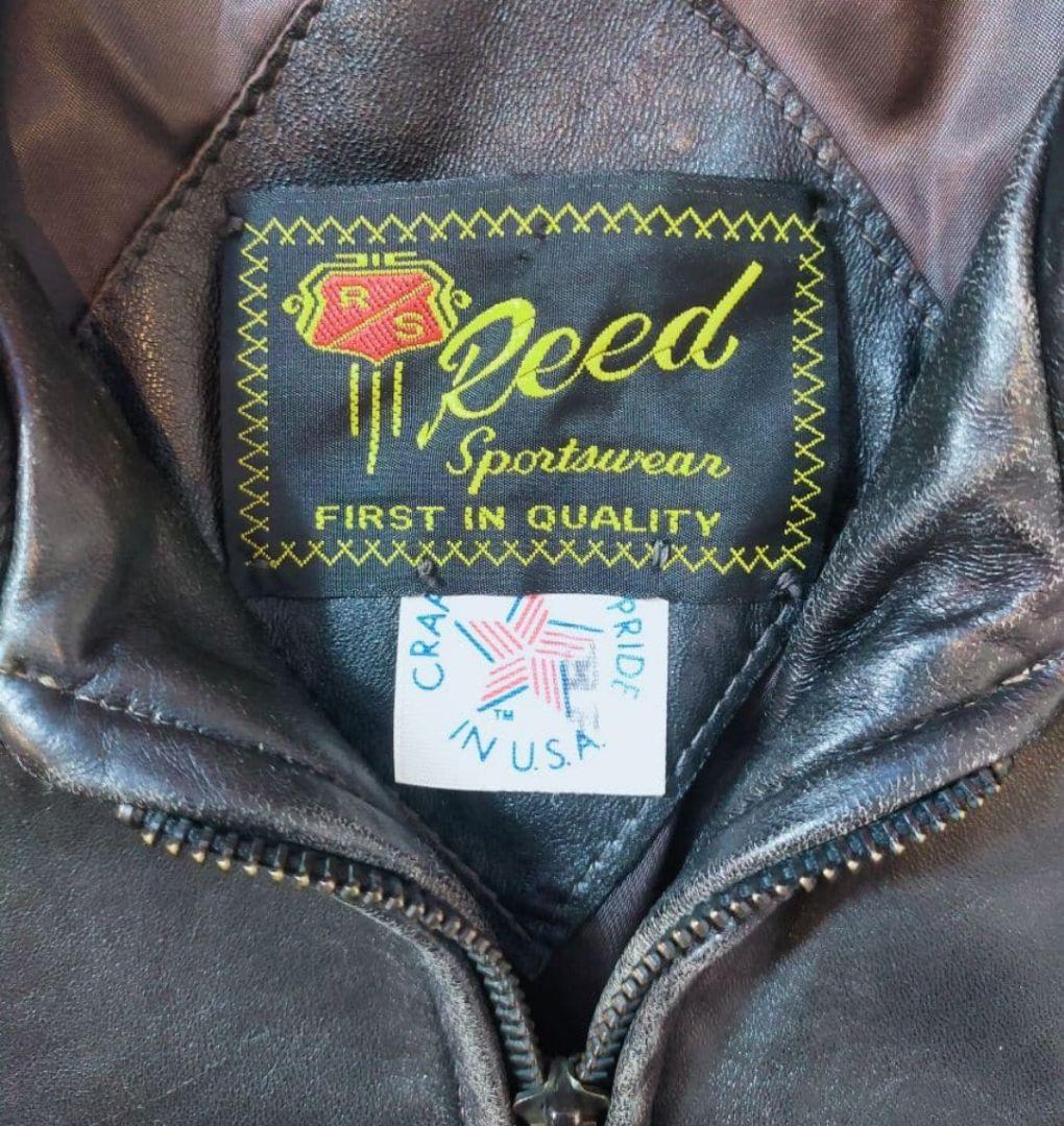革ジャン　Reedsportswear　希少