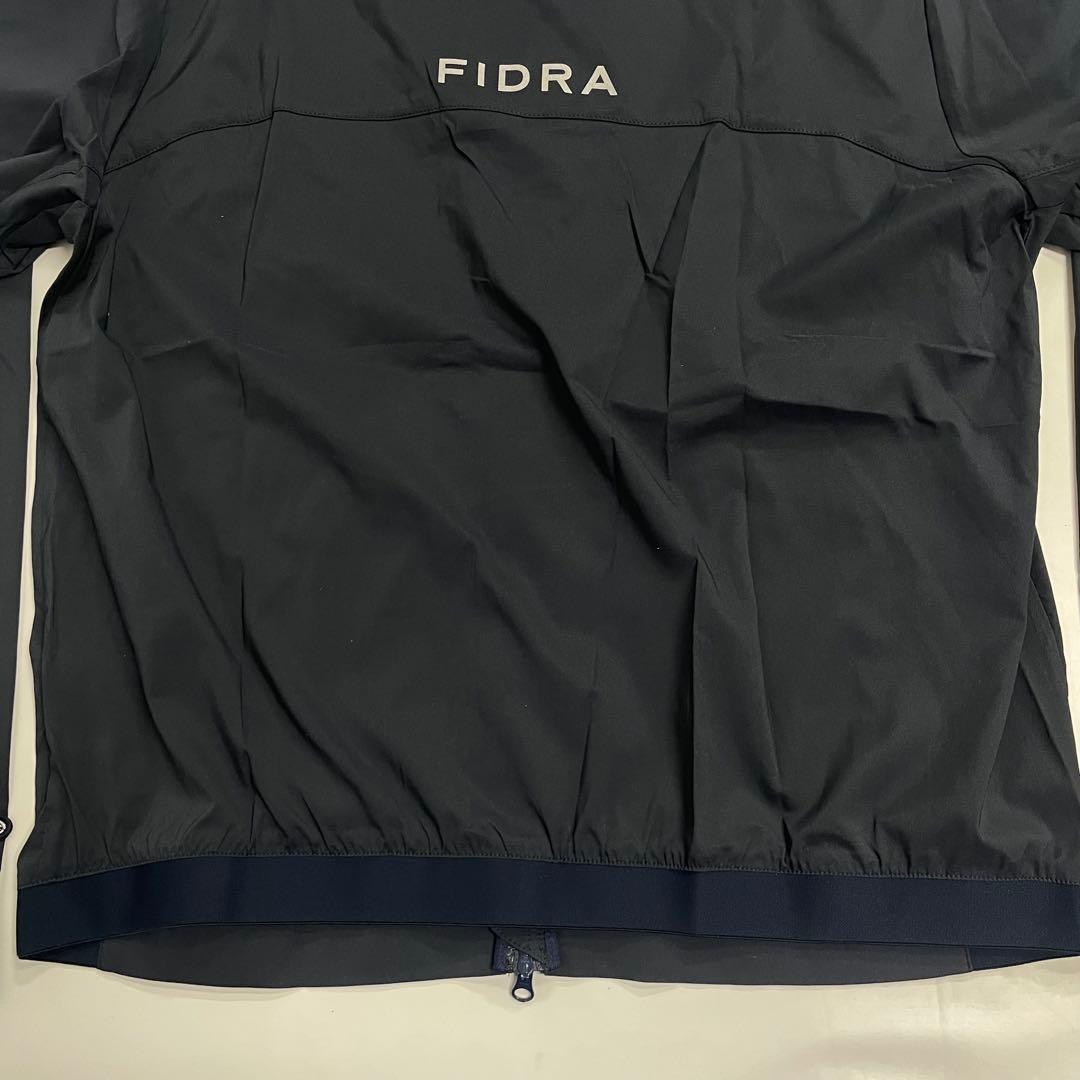 FIDRA ゴルフウェア ストレッチ ブロッキングジャケット L 紺
