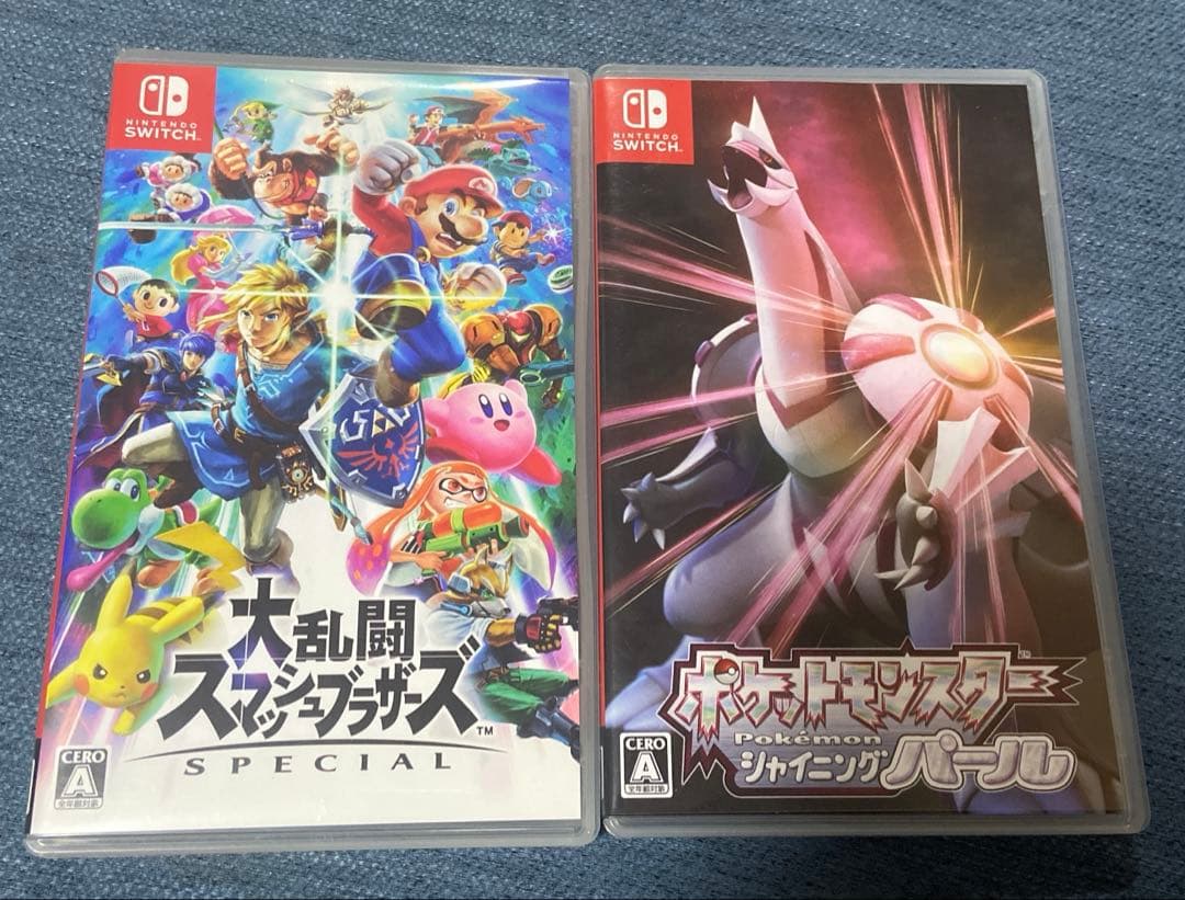 Nintendo Switch ソフトまとめ売り スマブラ ポケモン