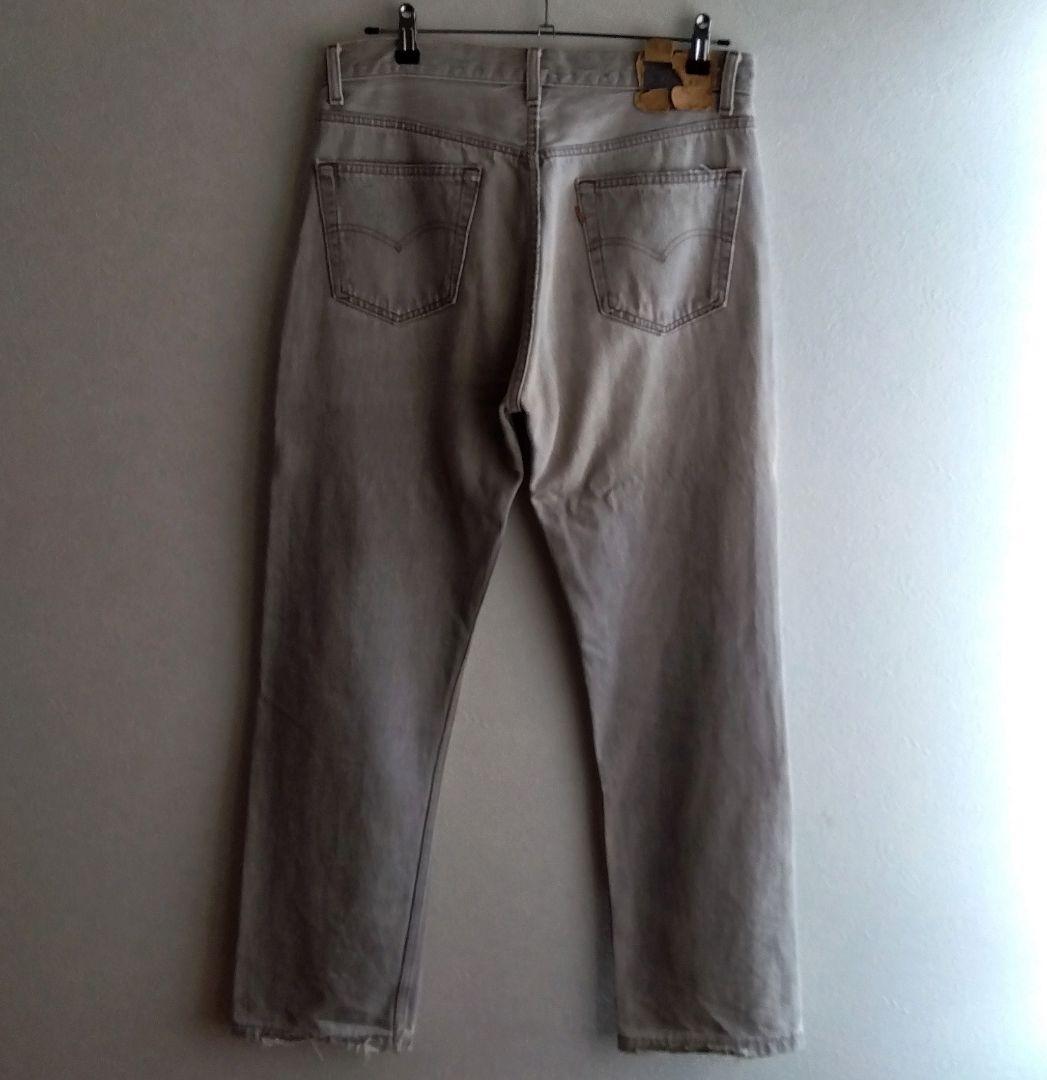 90s Levi’s リーバイス 501 ブラックデニムパンツ USA製 先染め