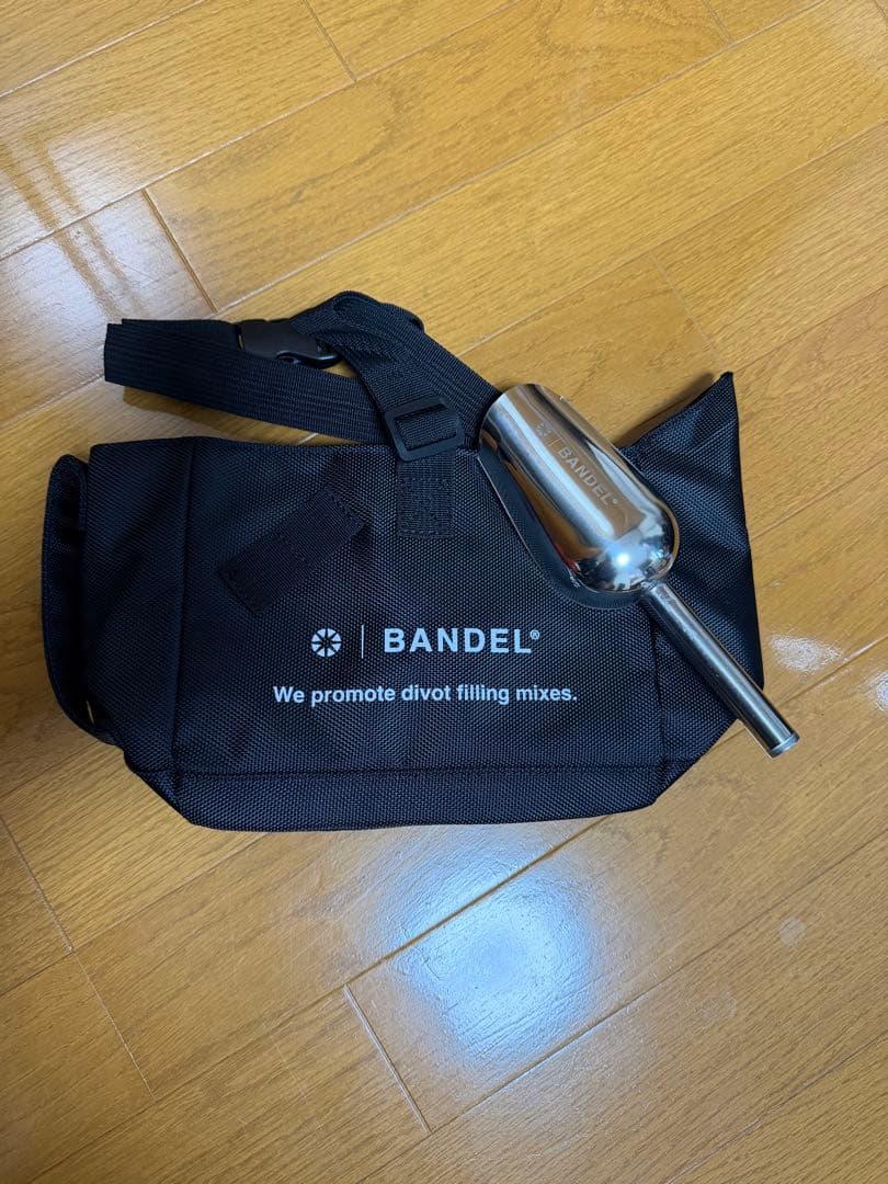 BANDEL GOLF スコップ付きケトル型目土バッグ 未使用品！