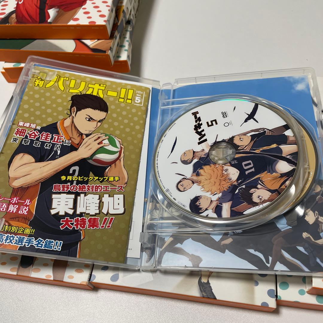 ハイキュー!! アニメ dvd 特典 全巻 セット 初回生産
