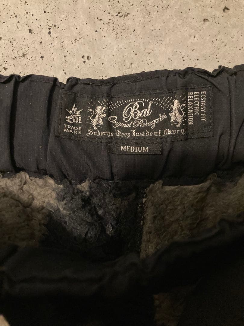 BAL PULSE PATTERN FLEECE PANT アンスラサイト M