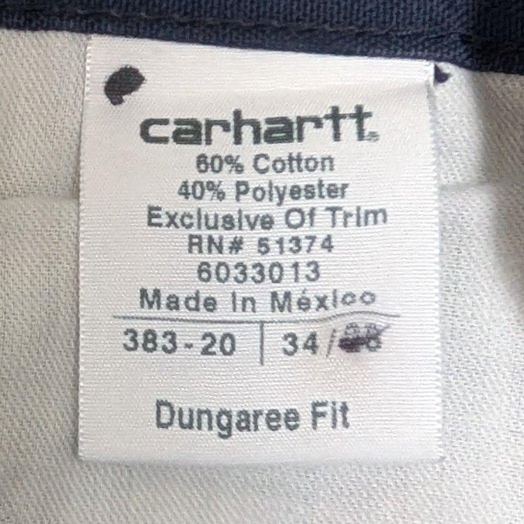 【良サイズ】Carhartt カーハート ペインターパンツ W34L28 紺