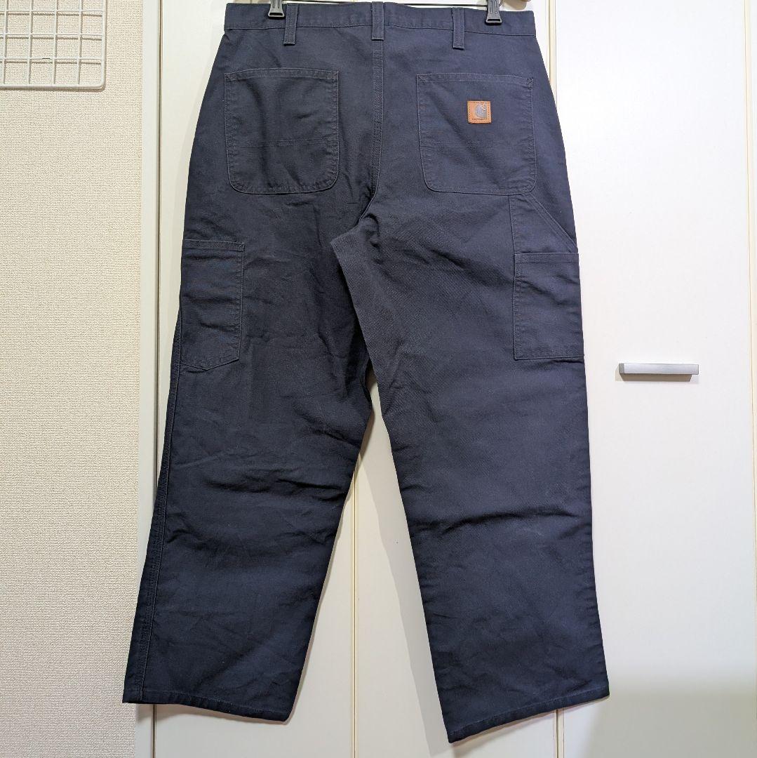 【良サイズ】Carhartt カーハート ペインターパンツ W34L28 紺