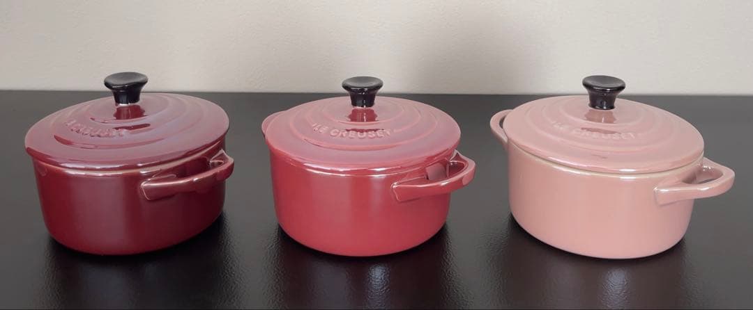 【Le Creuset (ルクルーゼ) 】食器セット　ミニココット　ラムカン