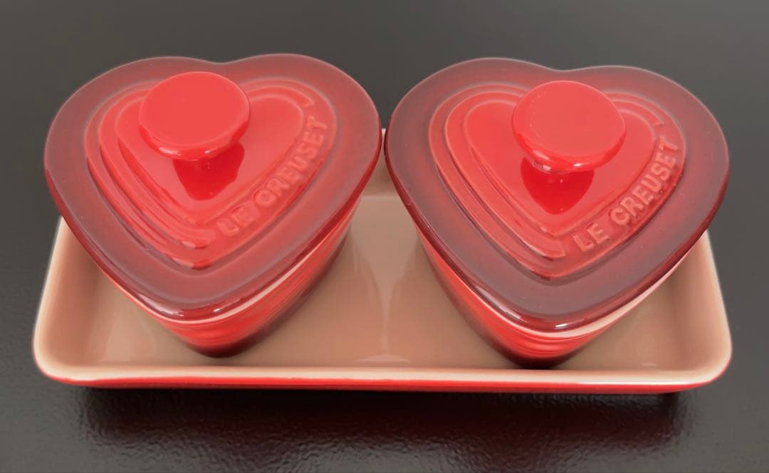 【Le Creuset (ルクルーゼ) 】食器セット　ミニココット　ラムカン