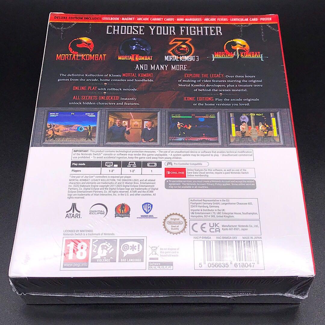 Nintendo Switch Mortal Kombat Legacy Kollection Deluxe