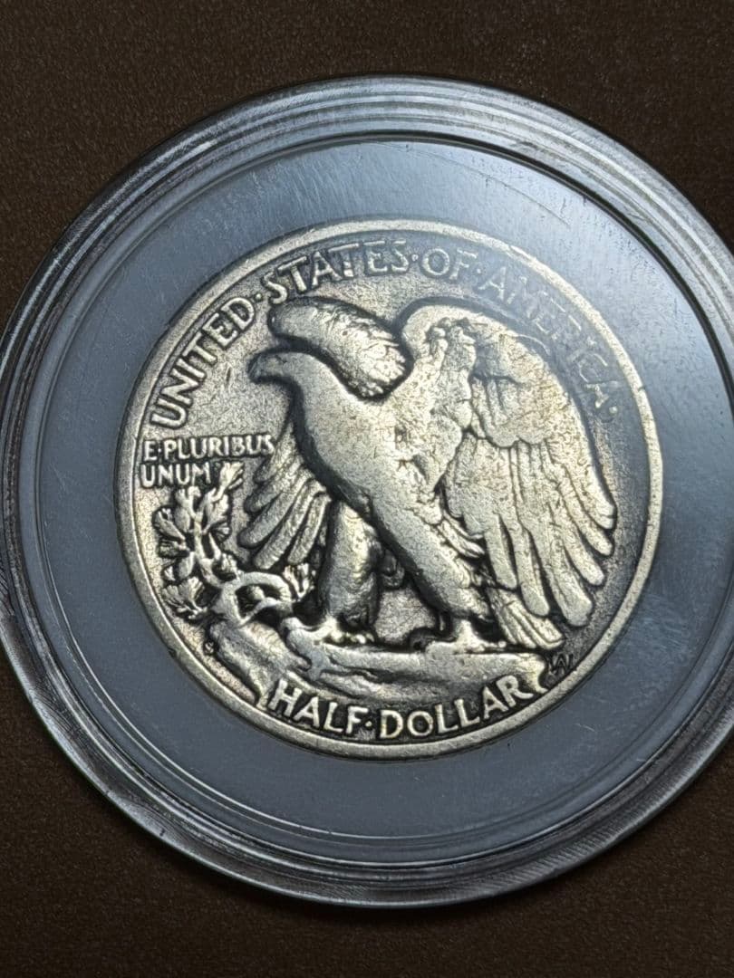 1945年 ウォーキングリバティハーフダラー銀貨 銀90%