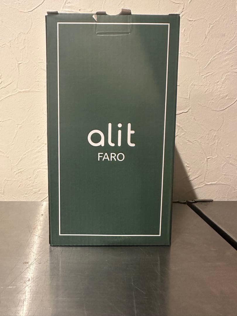 新品未使用 alit FARO LEDメタルムードテーブルランプ シルバー 2点
