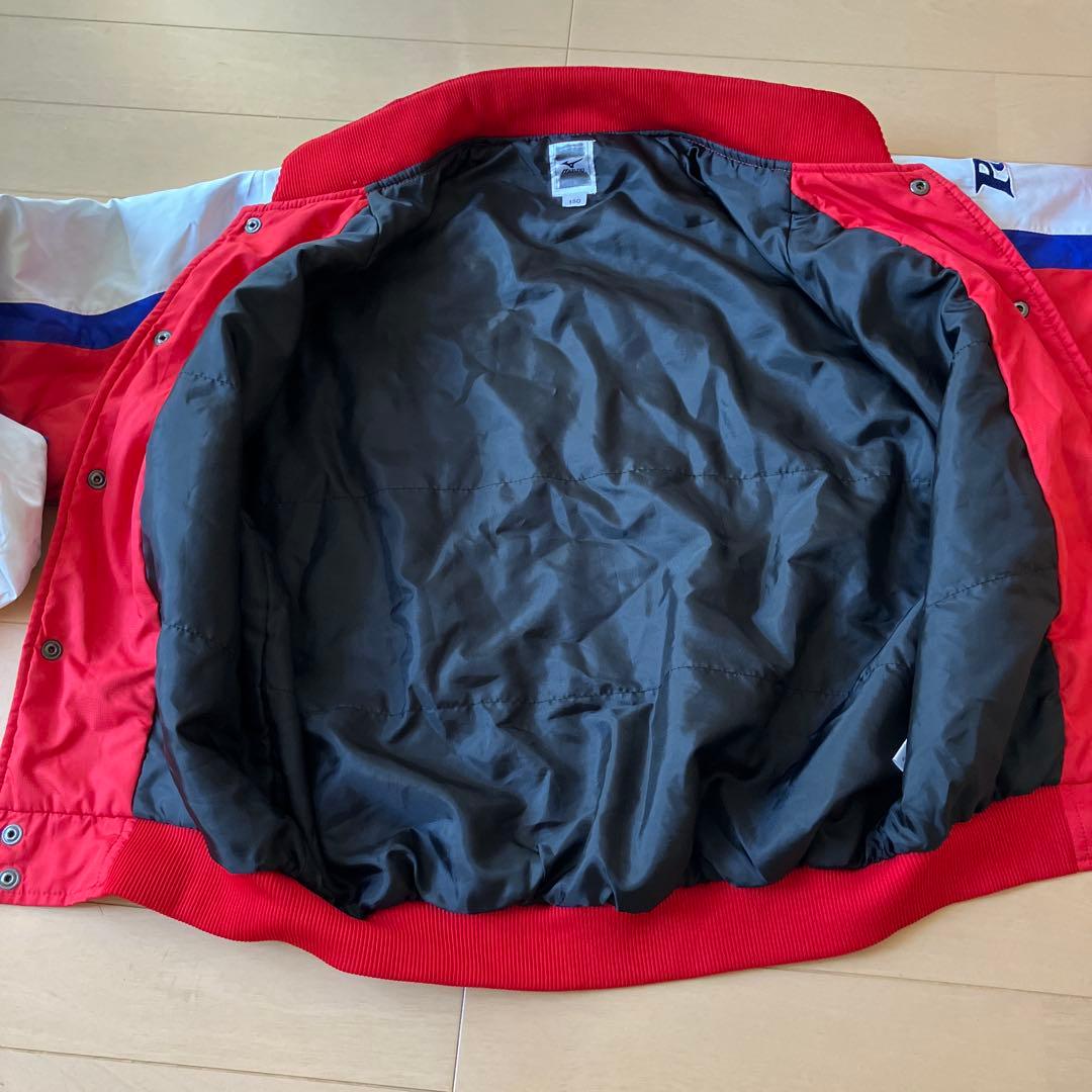 野球スクールポルテ　防寒着Mizuno 150サイズ　匿名配送