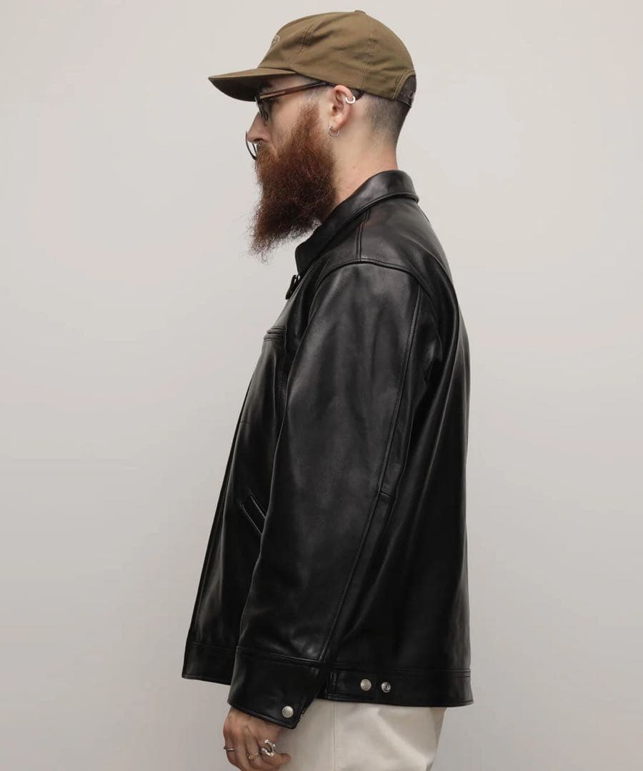 SCHOTT LEATHER JACKET レザートラッカージャケット M