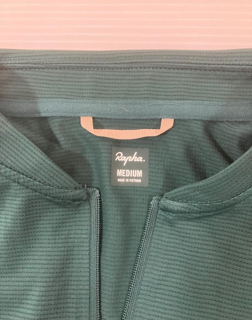 Rapha ラファフライウエイトジャージ ダークグリーン Mサイズ