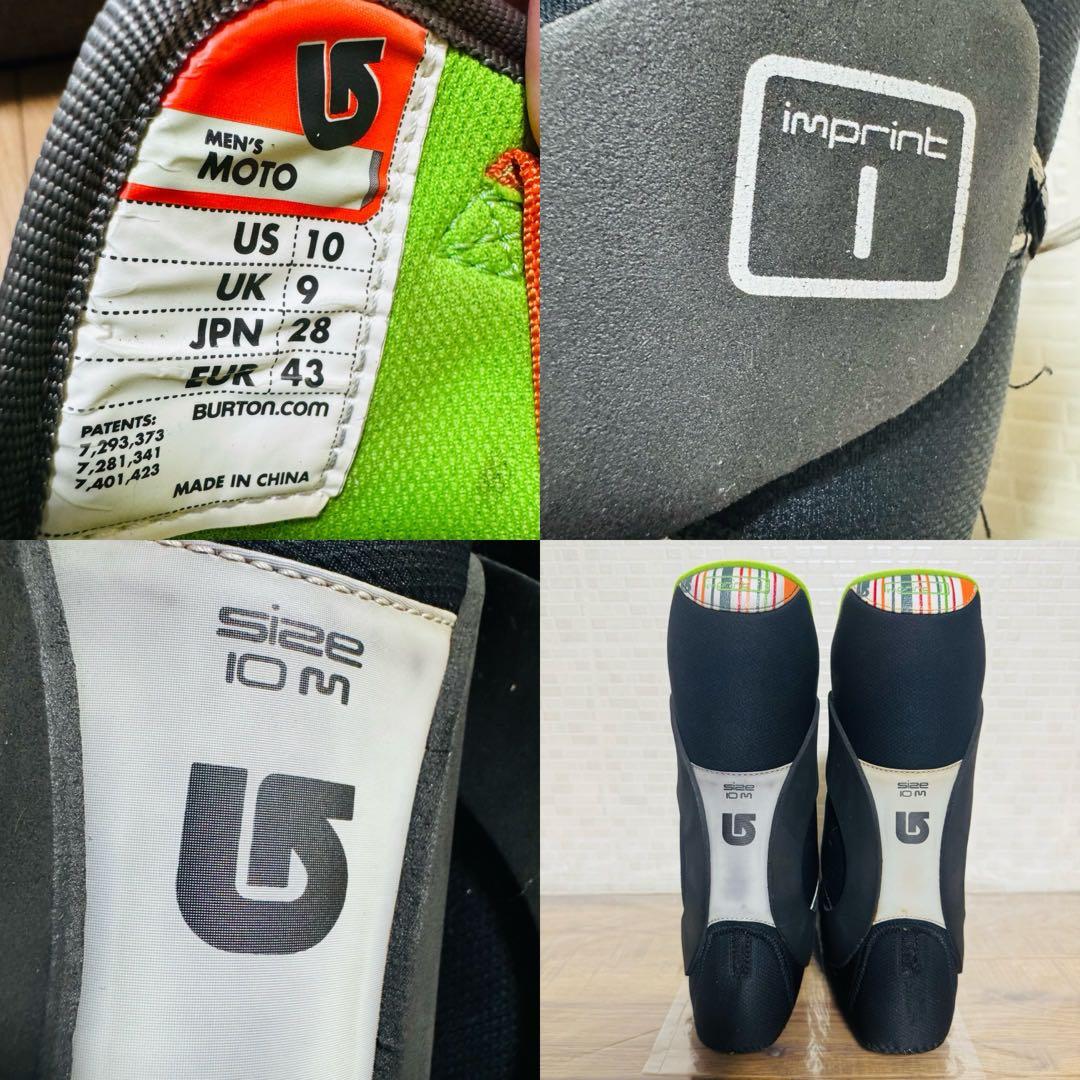 【★WAON★様】BURTON スノーボードブーツ グラトリ MOTO パウダー