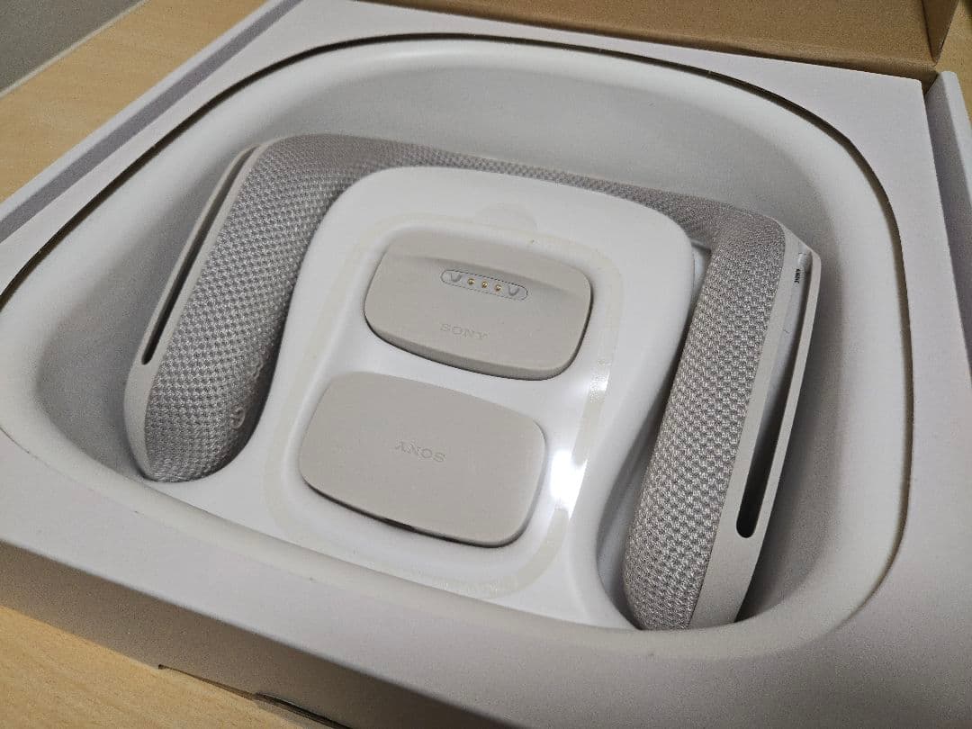 SONY ウェアラブルネックスピーカー SRS-WS1【付属品完品】