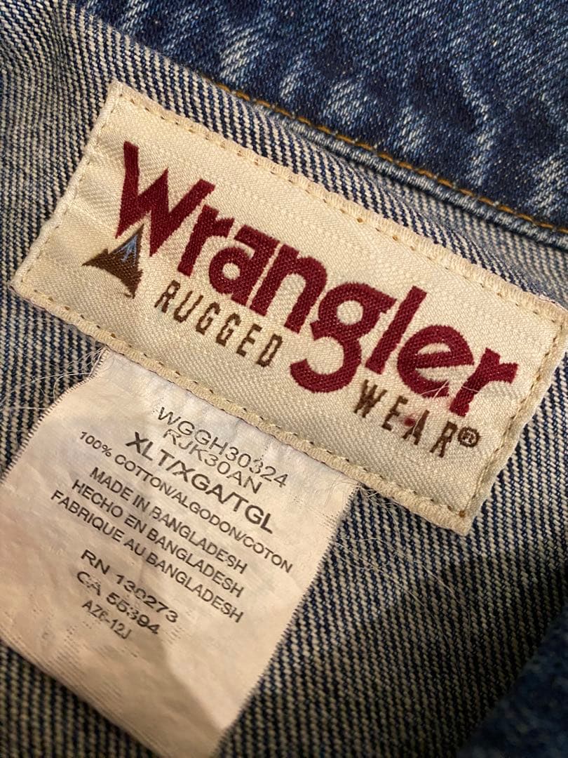 00's Wrangler Rugged Wear デニムジャケット XL