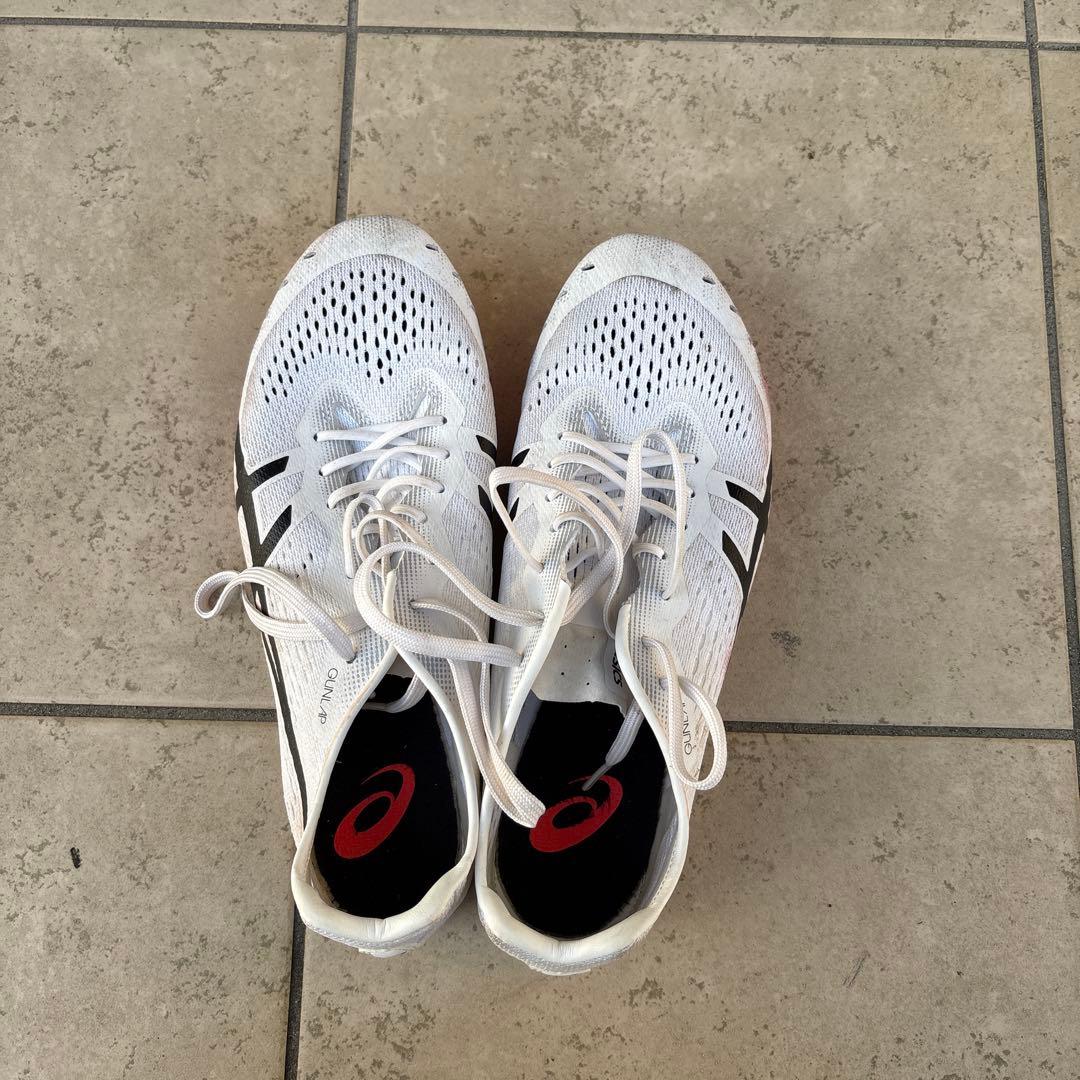 asics陸上スパイクGUN LAP 27.0センチ スパイク5mm取替用7mm