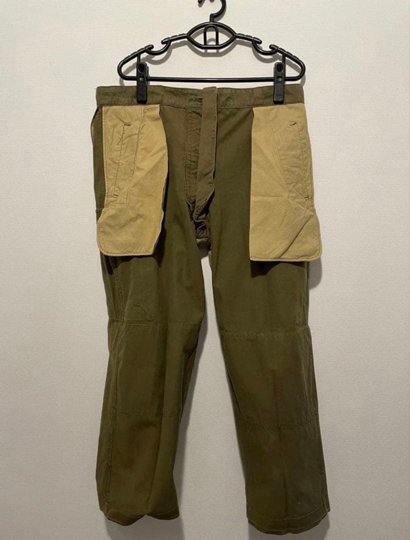 実物 フランス軍M47 後期 HBTカーゴパンツ サイズ15 ゴールデンサイズ