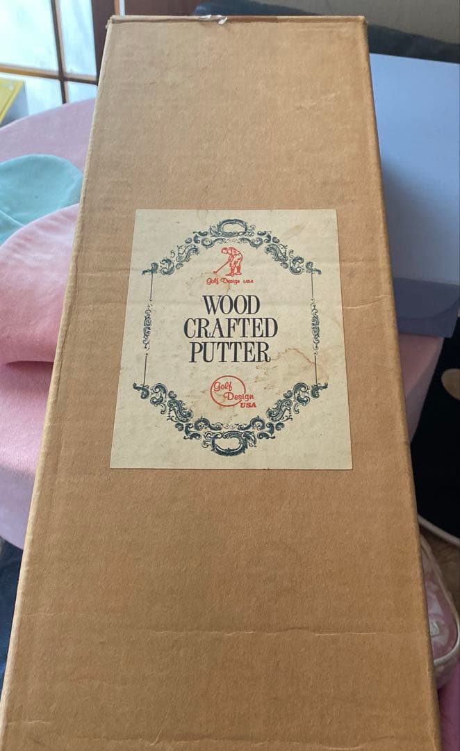 WOODIE /USA ビンテージ 木製パター 単品