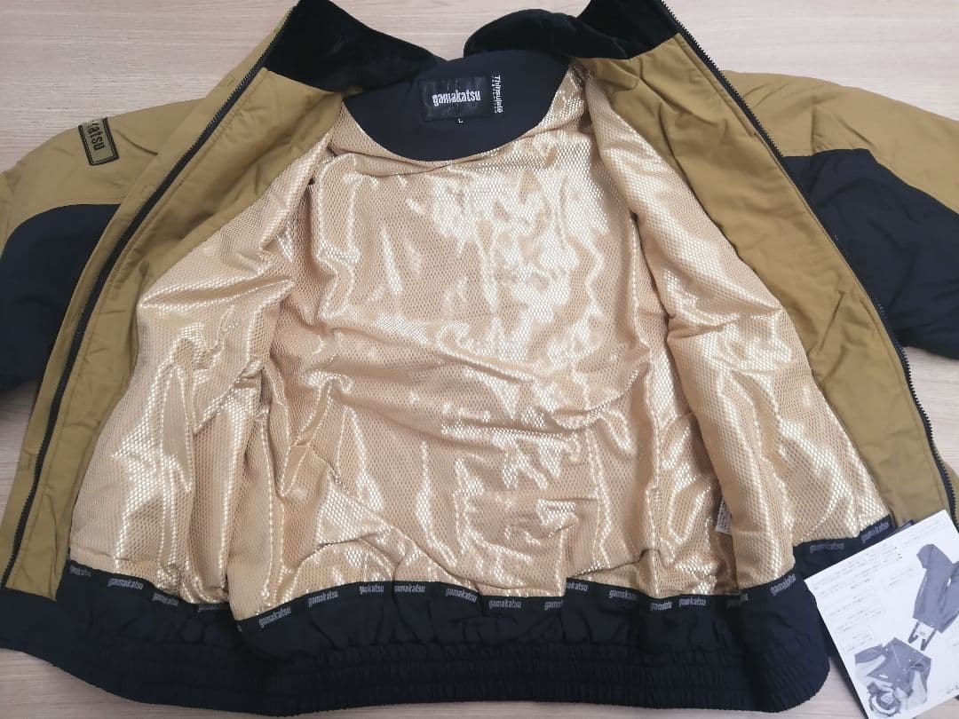 gamakatsu フィッシングジャケット Lサイズ 新品