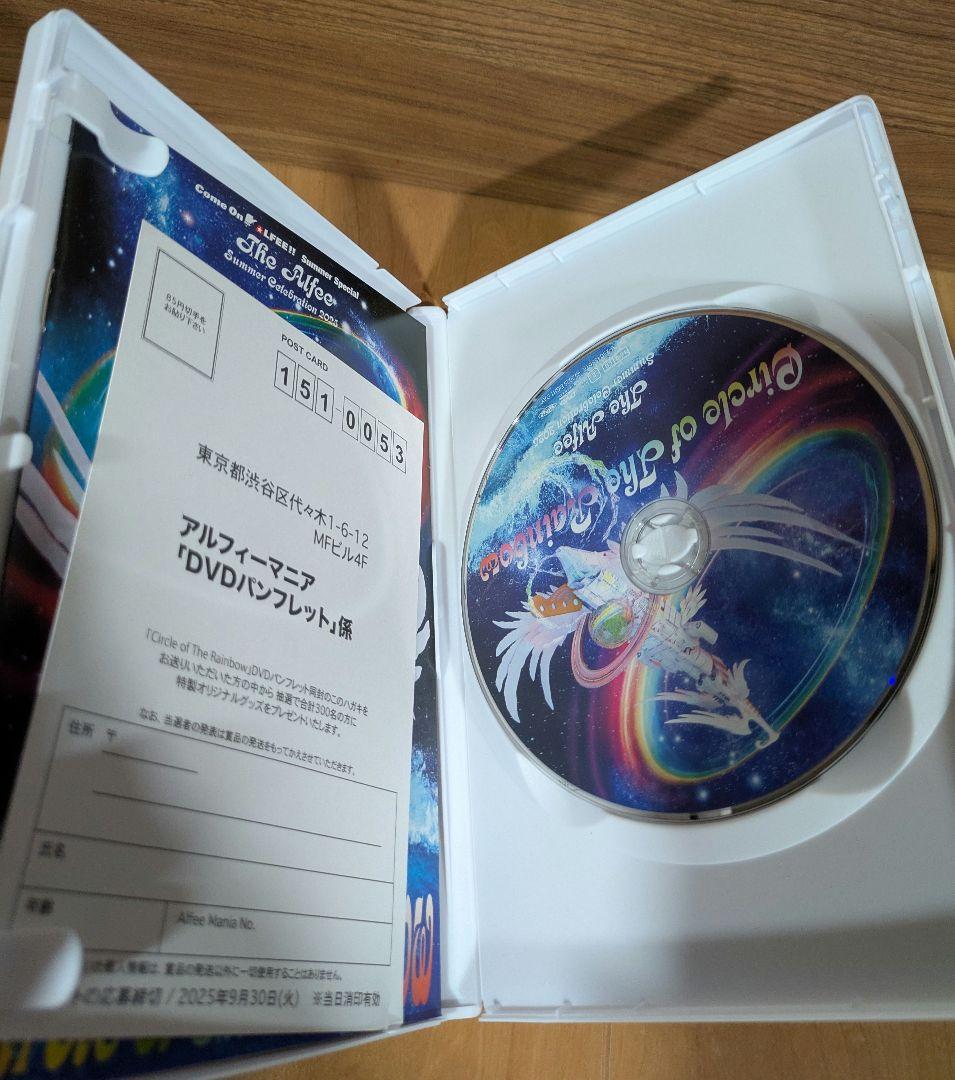 ミュージック THE ALFEE CIRCLE OF THE RAINBOW 2025 DVD