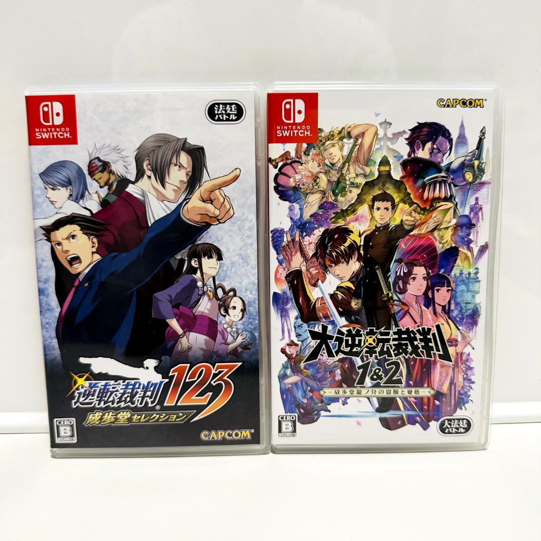【ほぼ新品】逆転裁判 成歩堂レジェンズコレクション Switch