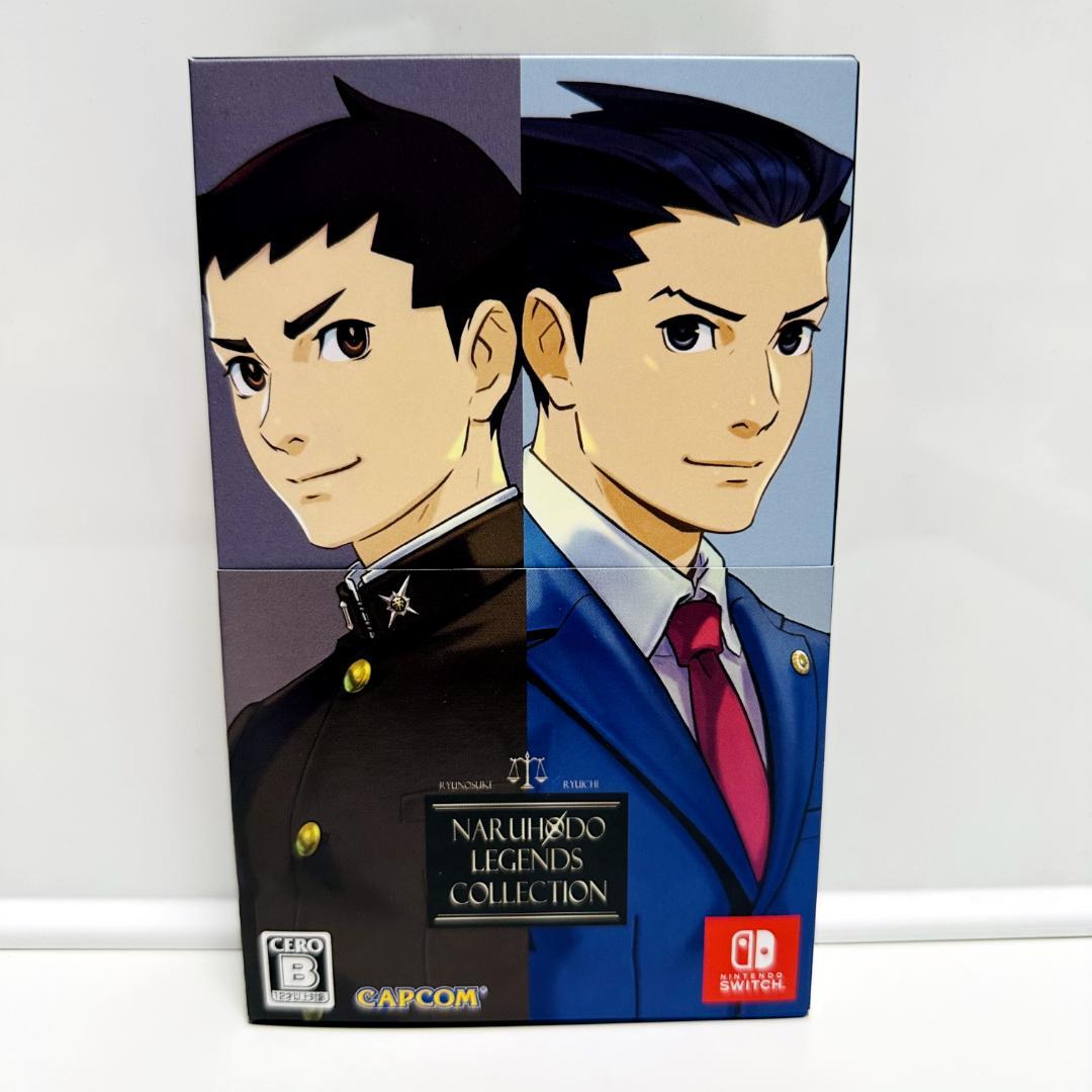 【ほぼ新品】逆転裁判 成歩堂レジェンズコレクション Switch