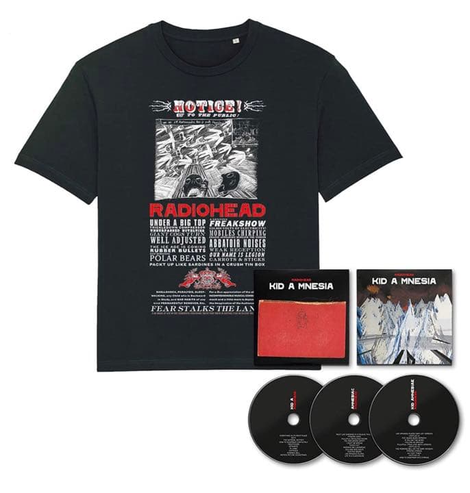 Radiohead Kid A Mnesia Tシャツセット【Lサイズ】 国内盤