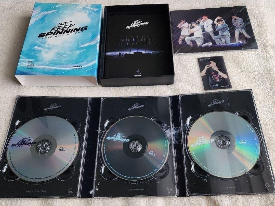 GOT7 keep spinning 2019 world tour ☆DVD