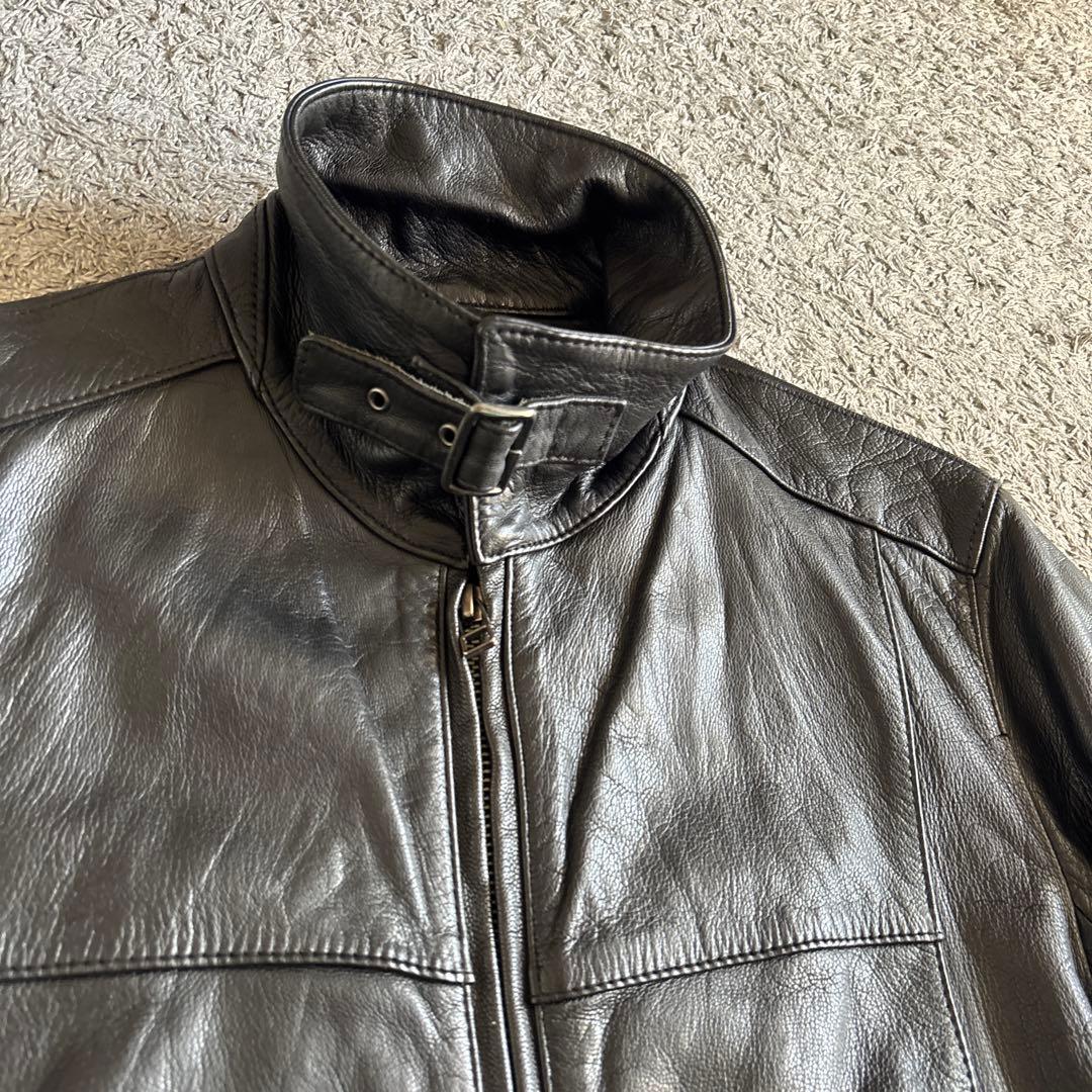 ジャケット・アウター y2k CK39 goatskin leather jacket vintage