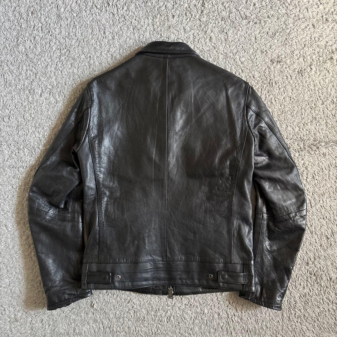 ジャケット・アウター y2k CK39 goatskin leather jacket vintage