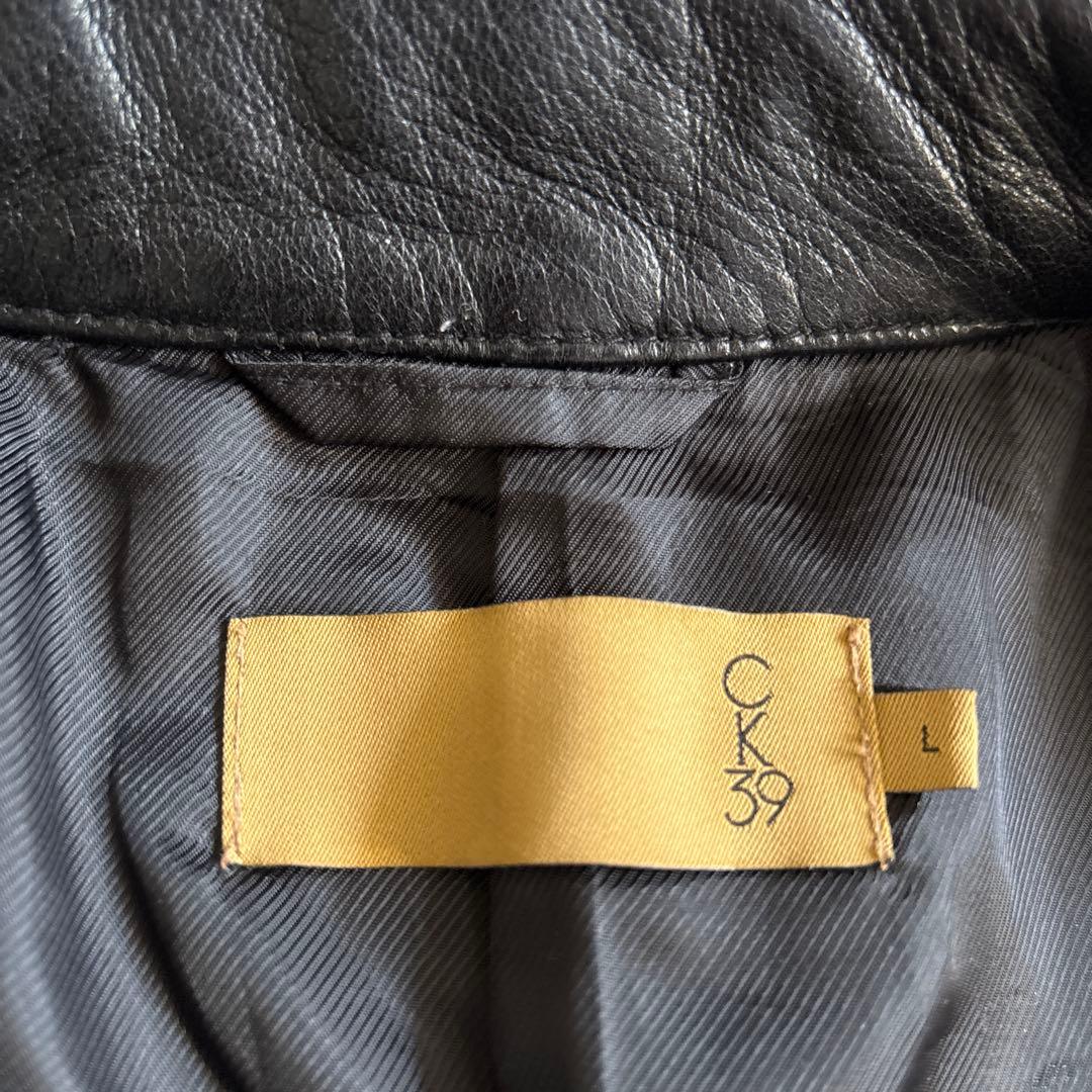 ジャケット・アウター y2k CK39 goatskin leather jacket vintage