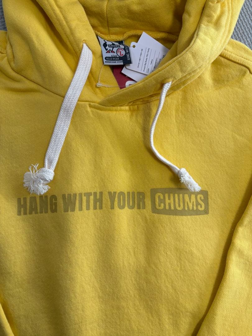 CHUMS フーディsizeL⭐︎レディース新品タグ付